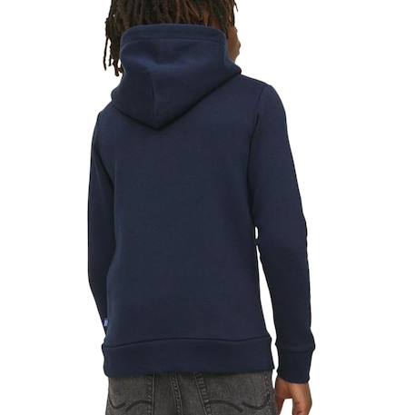 Sweat garçon Marine+Noir 2 - vertbaudet enfant 