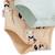 Lot de 2 bodies bébé manches courtes bento Vert 3 - vertbaudet enfant 
