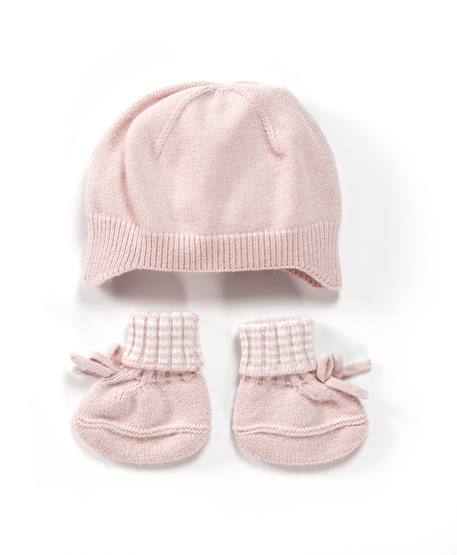 Ensemble accessoires bébé fille Rose pale 2 - vertbaudet enfant 