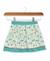 Jupe courte 100% coton fille Imprime vert lagon 2 - vertbaudet enfant 