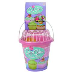 Jouet-Jeux de plein air-Seau garni cupcake - assortiment
