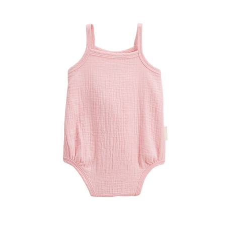 Lot de 2 barboteuses bloomer bébé en gaze de coton bahamas Rose 5 - vertbaudet enfant 