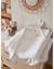 Cape de bain éponge blanc snow+Rose moka 5 - vertbaudet enfant 