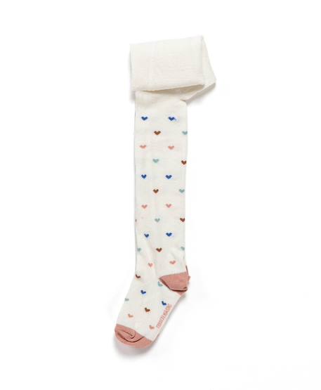 Collants bébé fille Blanc casse 2 - vertbaudet enfant 