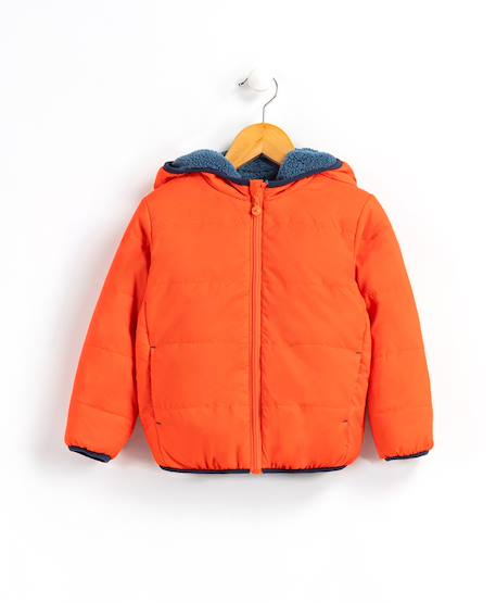 Doudoune réversible garçon Bleu 2 - vertbaudet enfant 