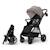 oussette Kinderkraft GRANDE 2 avec Grandes Roues Amorties, Dossier Inclinable, Pliage à Une Main CLICK&FOLD Rapide Beige+Gris+Noir+Rouge+Vert 1 - vertbaudet enfant 