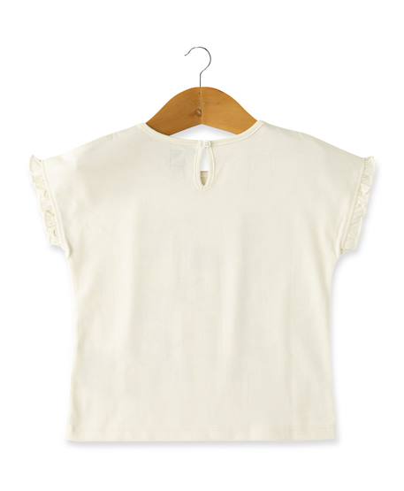 T-shirt manches courtes 100% coton fille Grege 2 - vertbaudet enfant 