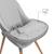 Chaise haute 2-en-1 FINI UP, évolutive transat et repas avec double plateau, harnais 5 points, réglable, insert nouveau-né, arche jouets, pieds bois, facile à nettoyer Beige+Gris 11 - vertbaudet enfant 