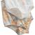 Lot de 2 barboteuses bloomer bébé en gaze de coton praline Ecru 3 - vertbaudet enfant 