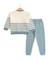 Ensemble pantalon + haut garçon Vert lichen 2 - vertbaudet enfant 