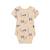Lot de 2 bodies bébé manches courtes bento Vert 4 - vertbaudet enfant 
