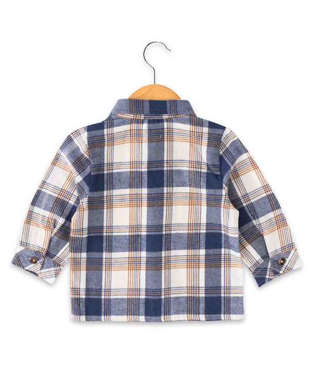 Ensemble pantalon + haut 100% coton bébé garçon Carreaux 4 - vertbaudet enfant 