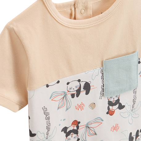 Ensemble enfant t-shirt et short bento Vert 3 - vertbaudet enfant 