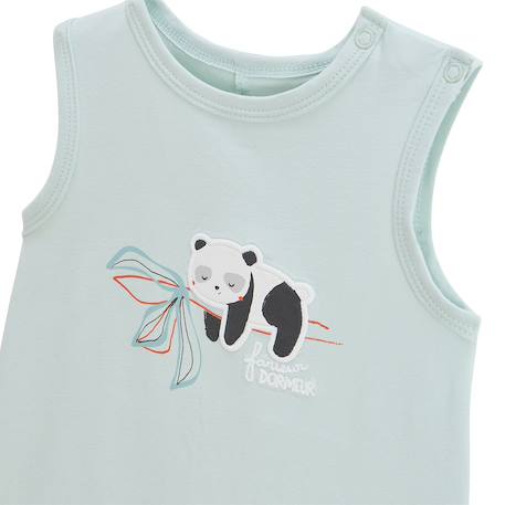 Lot de 2 barboteuses bébé bento Vert 3 - vertbaudet enfant 