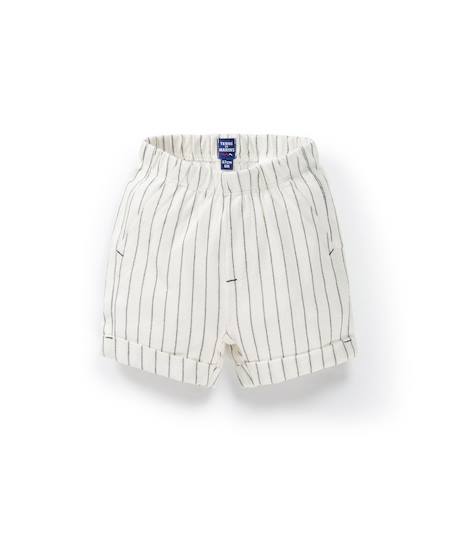 Ensemble short + haut 100% coton bébé garçon Bleu indigo 4 - vertbaudet enfant 