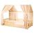 Ciel de lit cabane en gaze de coton duo 360 cm Beige+Blanc+Bleu+Camel+Écru+Gris+Marron+Pêche+Rose+Terracotta+Vert 38 - vertbaudet enfant 