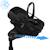 Siège auto bébé coral slide pro Black onyx+Moon graphite+Sapphire sand 1 - vertbaudet enfant 