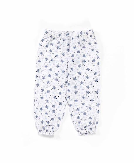 Ensemble pantacourt + haut 100% coton bébé fille Bleu navy 4 - vertbaudet enfant 