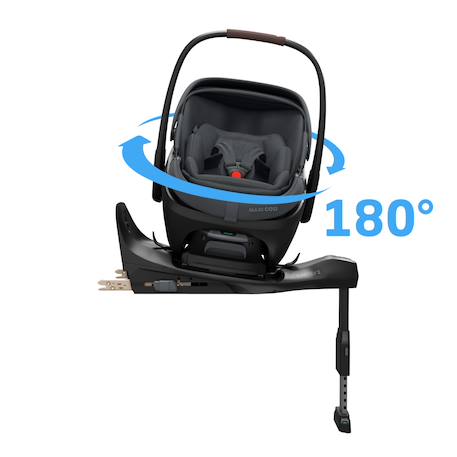 Siège auto bébé coral slide pro Black onyx+Moon graphite+Sapphire sand 11 - vertbaudet enfant 