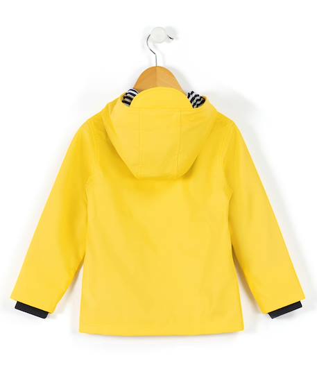 Ciré imperméable à capuche garçon Jaune 4 - vertbaudet enfant 