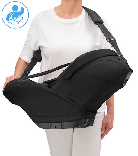 Siège auto bébé coral slide pro Black onyx+Moon graphite+Sapphire sand 4 - vertbaudet enfant 
