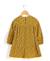 Robe manches longues 100% coton fille Imprime jaune ocre 4 - vertbaudet enfant 