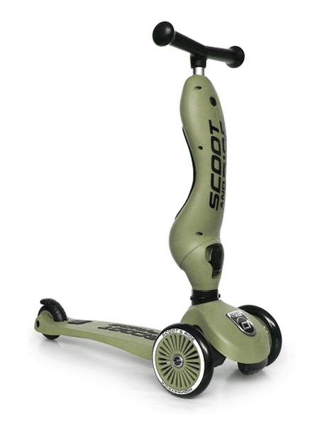 Trottinette evolutive enfant highwaykick Vert olive 3 - vertbaudet enfant 