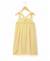 Robe sans manches 100% coton fille Fond blanc raye jaune 4 - vertbaudet enfant 