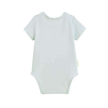 Lot de 2 bodies bébé manches courtes bento Vert 5 - vertbaudet enfant 