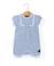 Combishort bébé fille Raye blanc / bleu 3 - vertbaudet enfant 