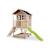 Cabane en Bois Loft - Avec Toboggan, Véranda et Bac à Sable Naturel 2 - vertbaudet enfant 
