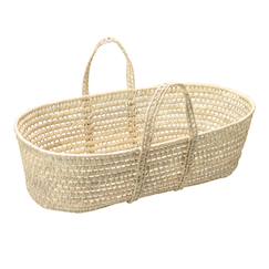 Jouet-Poupons et poupées-Jouet couffin poupée 60cm en fibres naturelles