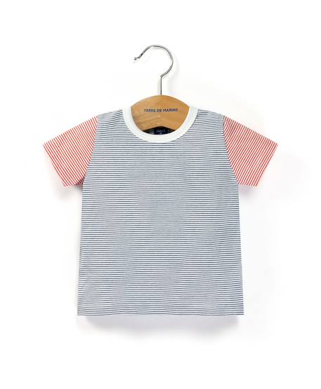 Ensemble salopette + haut 100% coton bébé garçon Denim clair 4 - vertbaudet enfant 