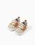 Chaussures bateau Beige+Bleu foncé 1 - vertbaudet enfant 