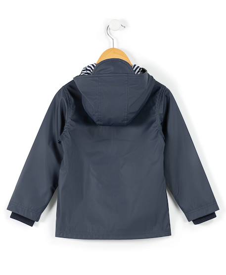Ciré imperméable à capuche garçon Indigo 3 - vertbaudet enfant 