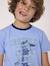 T-shirt manches courtes 100% coton garçon Bleu 3 - vertbaudet enfant 