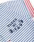 Combishort 100% coton bébé garçon Fond blanc raye bleu blanchi 2 - vertbaudet enfant 