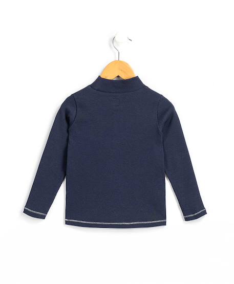 T-shirt manches longues fille Indigo 2 - vertbaudet enfant 