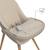 Chaise haute 2-en-1 FINI UP, évolutive transat et repas avec double plateau, harnais 5 points, réglable, insert nouveau-né, arche jouets, pieds bois, facile à nettoyer Beige+Gris 5 - vertbaudet enfant 