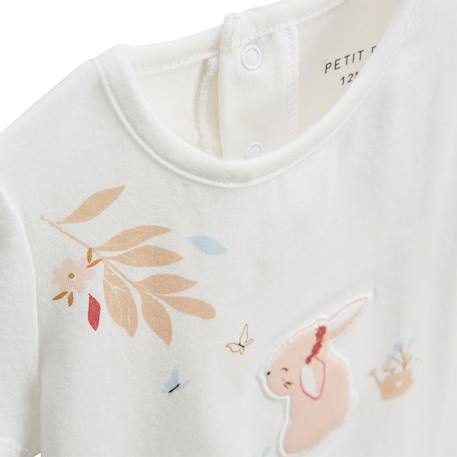 Ensemble enfant t-shirt et legging praline Sable 3 - vertbaudet enfant 