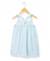 Robe sans manches 100% coton fille Fond blanc raye vert 4 - vertbaudet enfant 