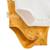 Lot de 2 bodies bébé sans manches liwa Jaune 3 - vertbaudet enfant 