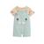 Ensemble salopette bébé et t-shirt bento Vert 2 - vertbaudet enfant 