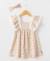 Ensemble robe + bandeau 100% coton fille Grege imprime multicolore 2 - vertbaudet enfant 