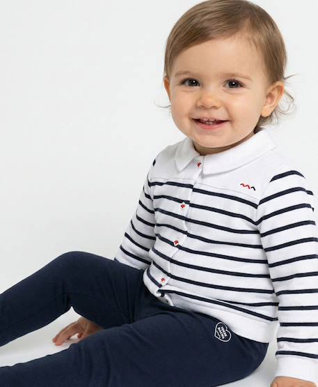 Legging long bébé fille Marine 3 - vertbaudet enfant 