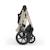 Poussette 3-en-1 PRIME 3 légère avec grandes roues 8/12, conduite à une main, memory buttons, siège été avec panneau mesh, pliage compact, habillage pluie, moustiquaire, siège-auto mink pro 2 inclus Beige+Brun+Noir+Vert 6 - vertbaudet enfant 