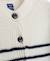 Gilet 100% coton fille Fond naturel raye indigo 4 - vertbaudet enfant 