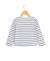 Mariniere manches longues 100% coton fille Fond blanc raye indigo 2 - vertbaudet enfant 