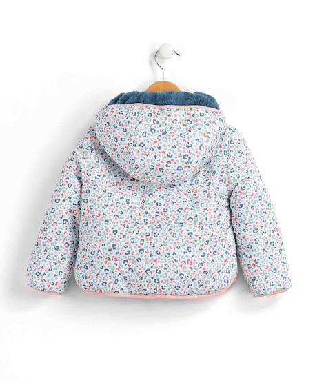 Doudoune réversible fille Bleu 3 - vertbaudet enfant 