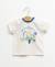Ensemble short + haut 100% coton bébé garçon Gris chine clair 4 - vertbaudet enfant 